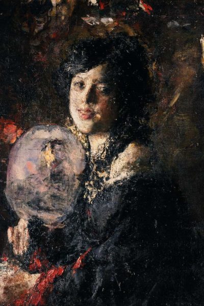 Antonio Mancini, Ventaglio Giapponese