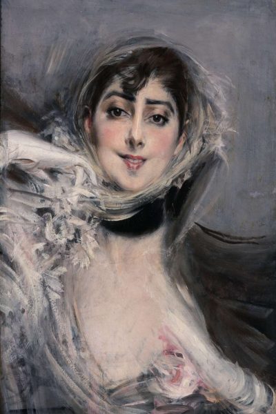 Giovanni Boldini, Femme aux gants,  1901 ca., olio su tela