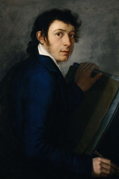 Giuseppe Patania, Autoritratto giovanile, 1807, olio su tela